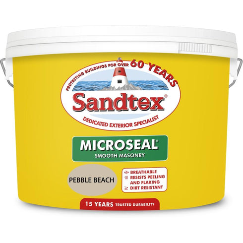 SANDTEX M/SEAL SMTH MASONRY PEBBLE BEACH 10LT    (S)